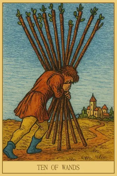 Ten of Wands