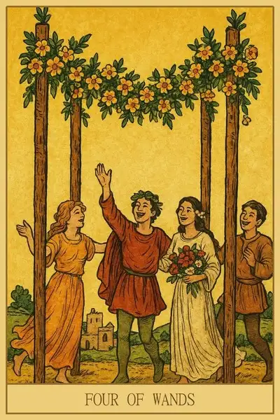 Four of Wands