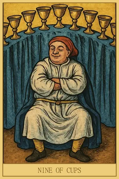 Nine of Cups