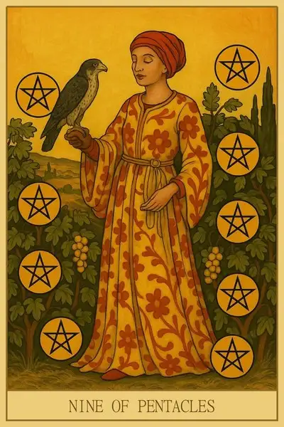 Nine of Pentacles