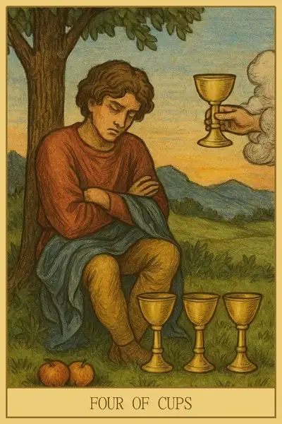 Four of Cups