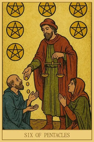 Six of Pentacles