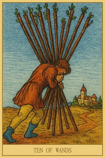 Ten of Wands