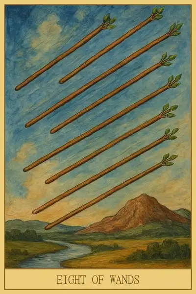 Eight of Wands