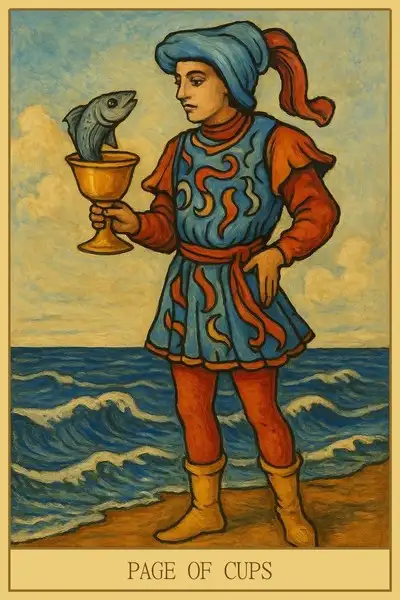 Page of Cups