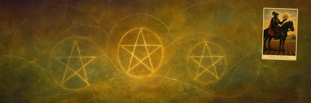 Knight of Pentacles - Tarot Card Meaning