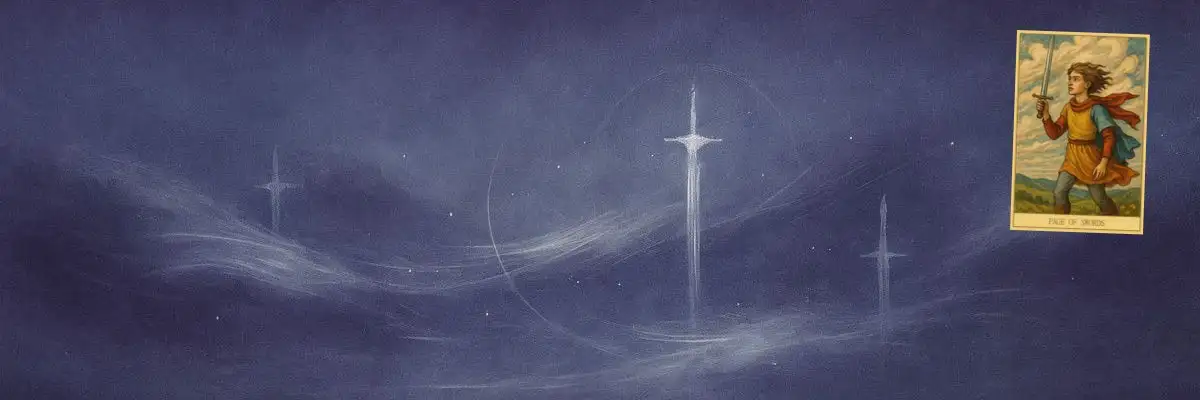 Page of Swords - Tarot Card Meaning