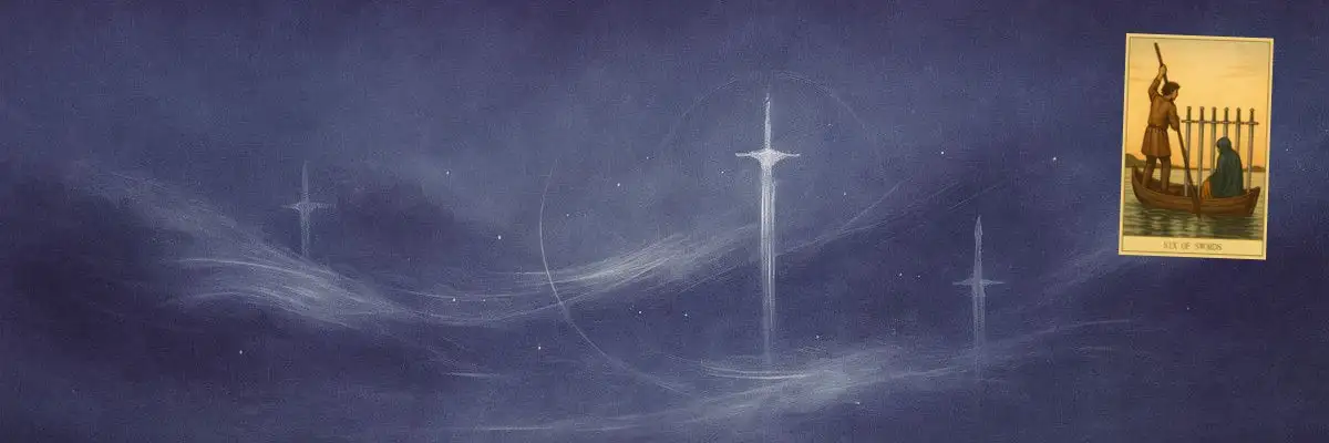 Six of Swords - Tarot Card Meaning