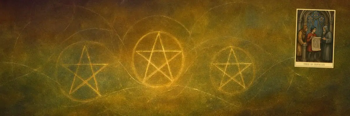 Three of Pentacles - Tarot Card Meaning