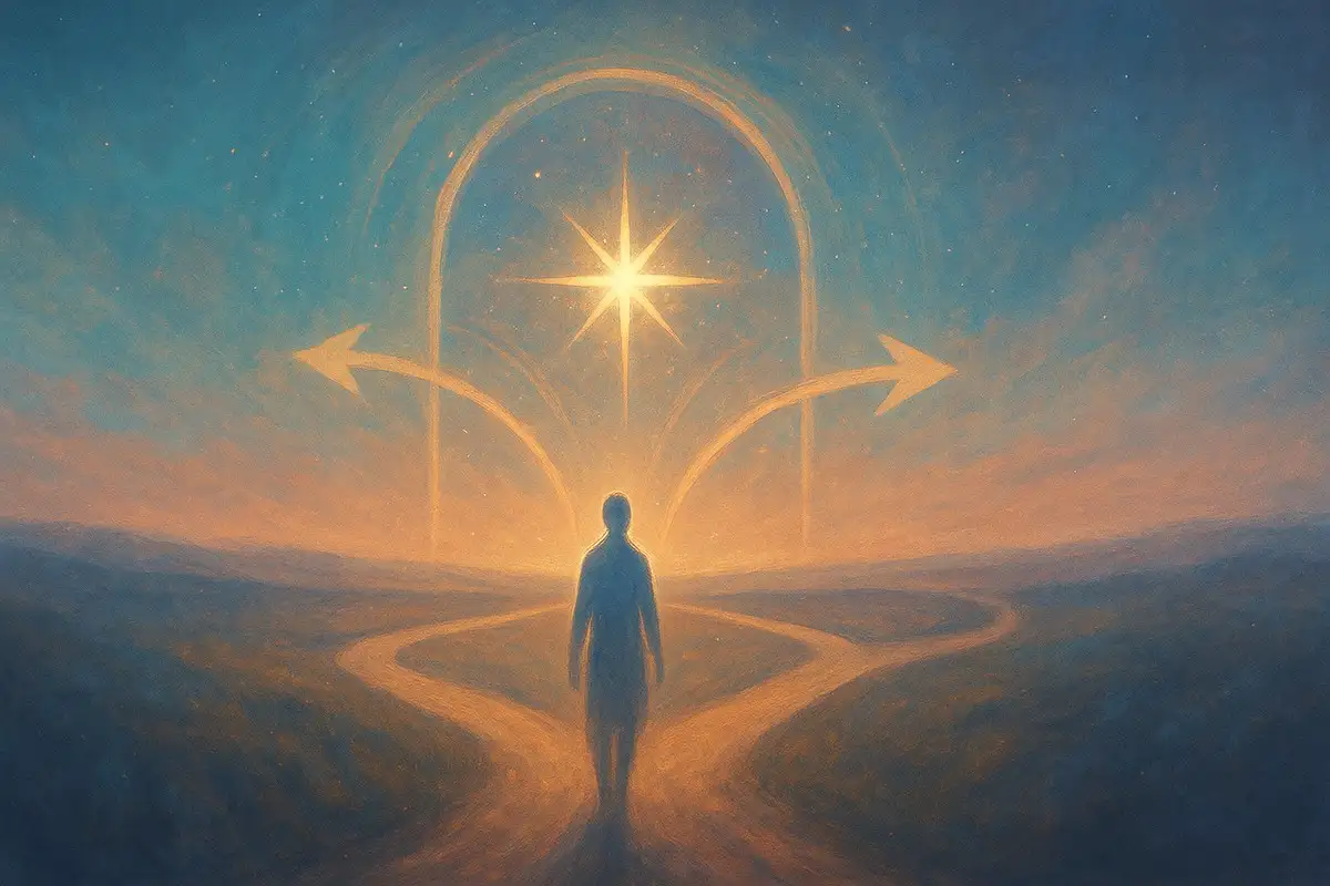 Chamado Silencioso do Destino em Sua Estrada Interior