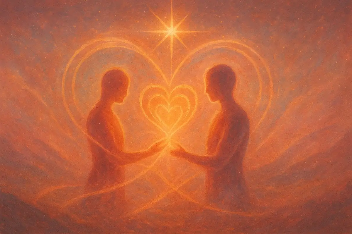 האמת החבויה בין הלבבות: מסע טארוט פנימי באהבה