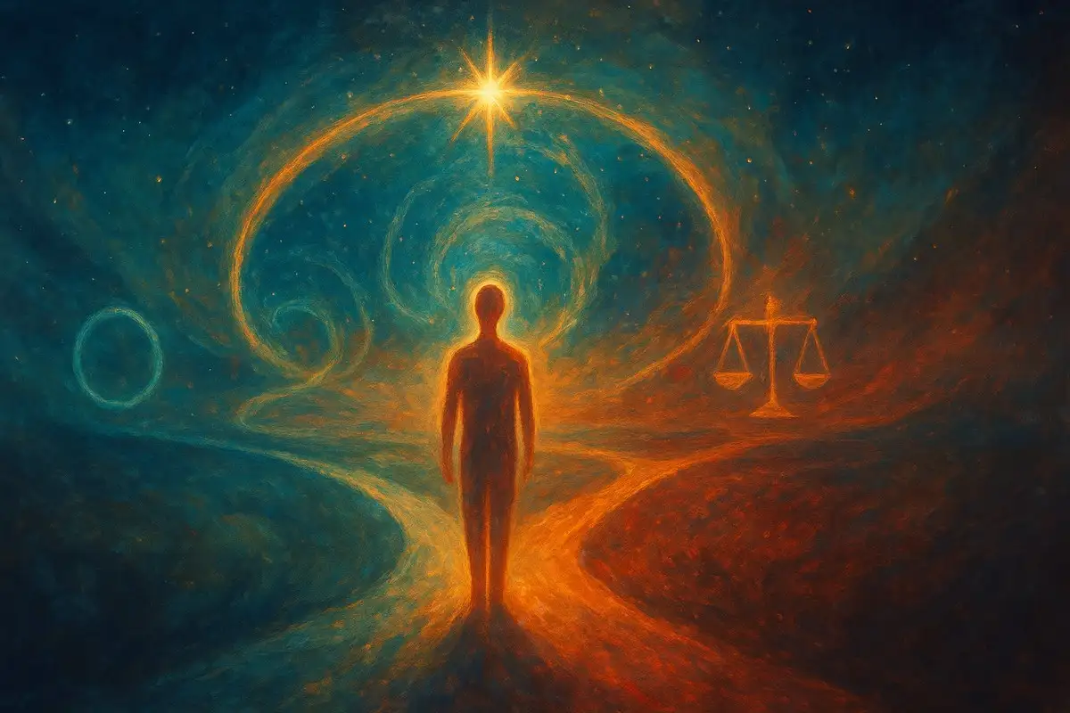 לחש הדממה הפנימית בצומת של הנשמה