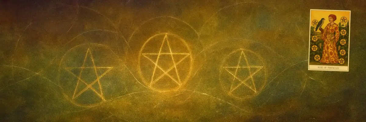 Nine of Pentacles Card as Advice