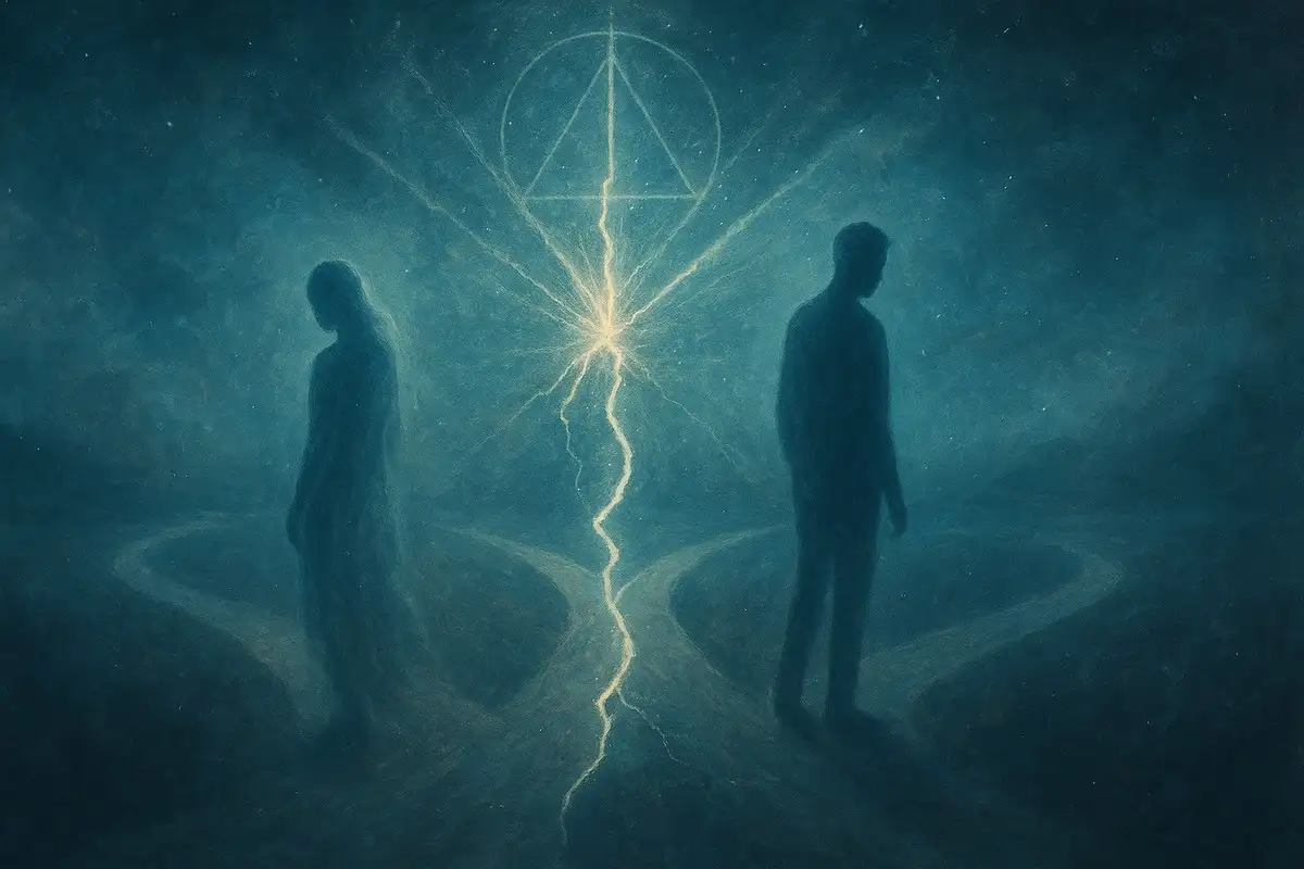 אהבה כרוח ומראה: מסע קלפים בין זיכרון ואשליה