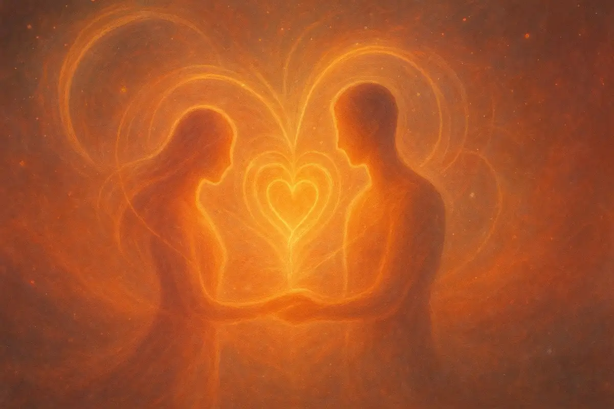 Mapa sagrado de tu corazón en viaje de amor