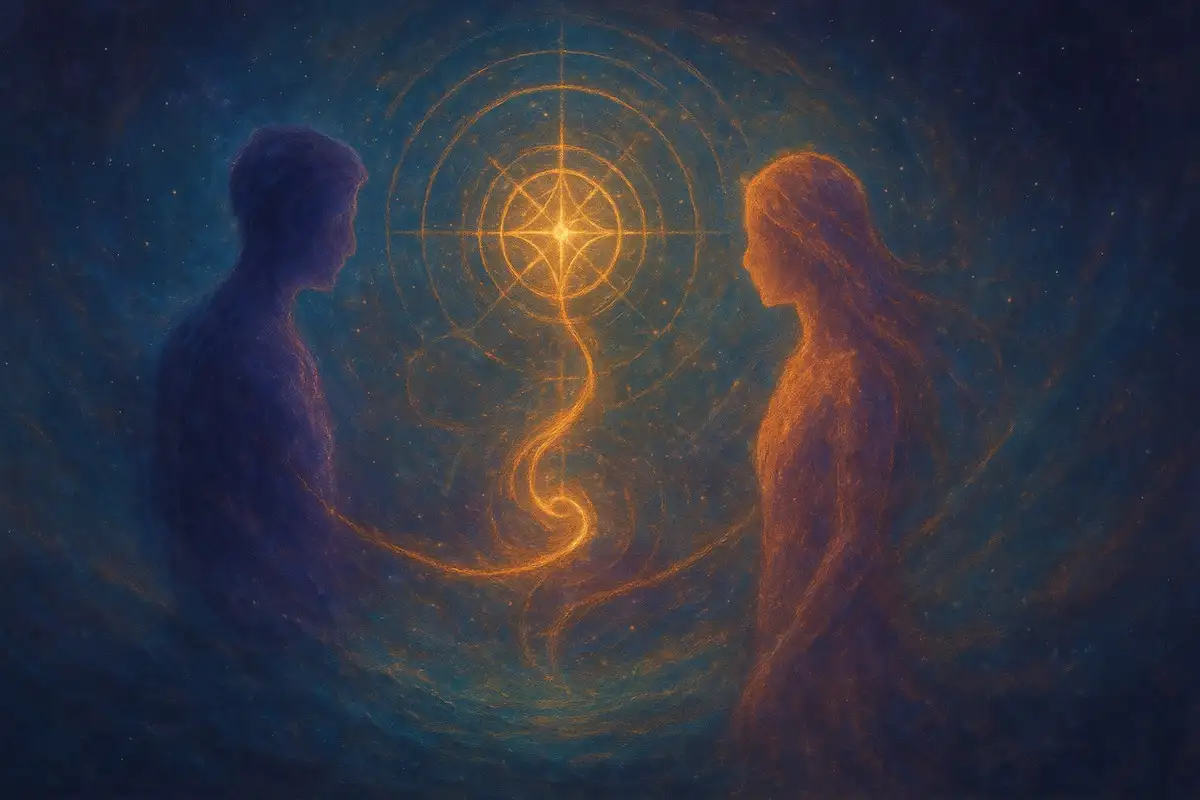 Quando Almas Gêmeas se Reconhecem mas não se Tocam