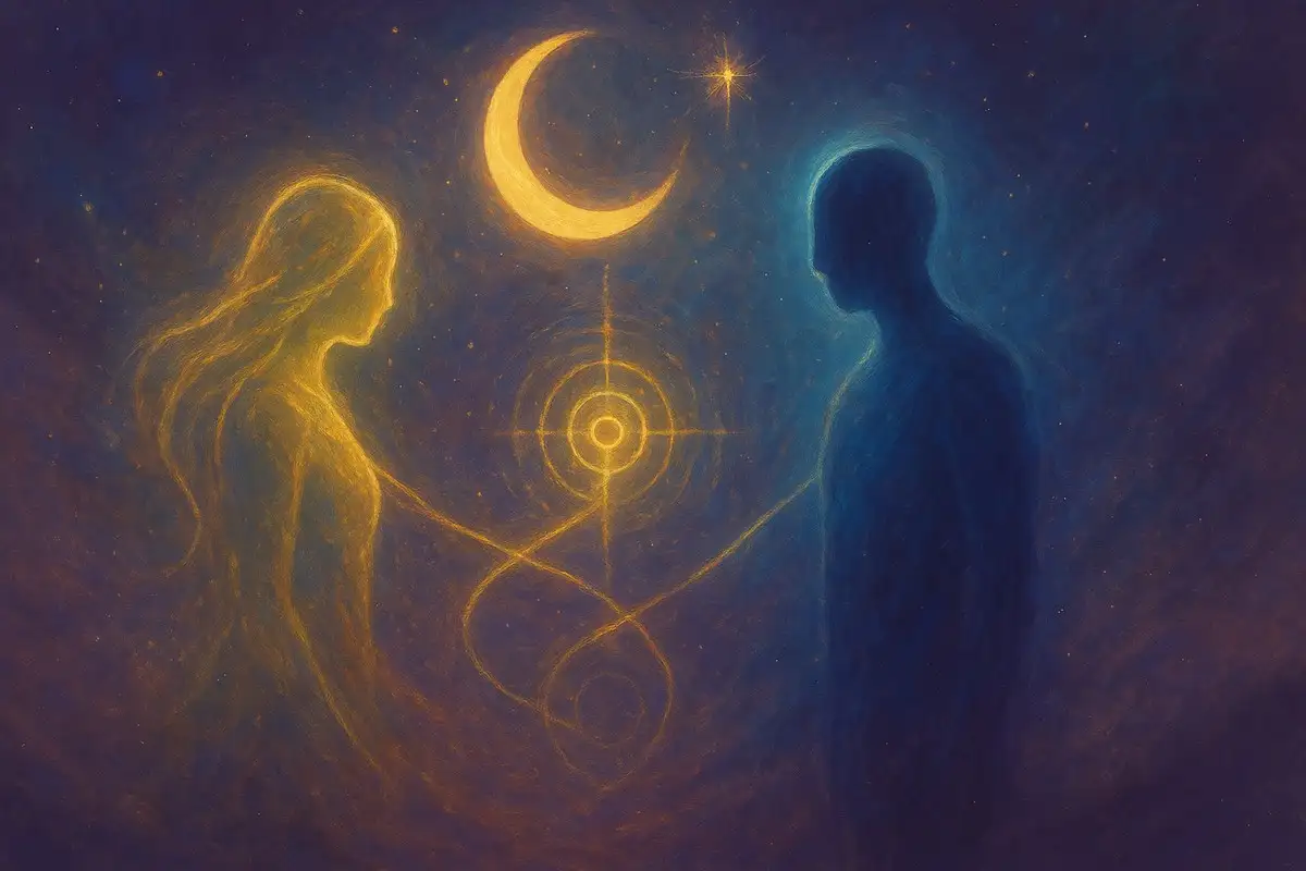When Soulmates Stir the Moonlit Shadow Within