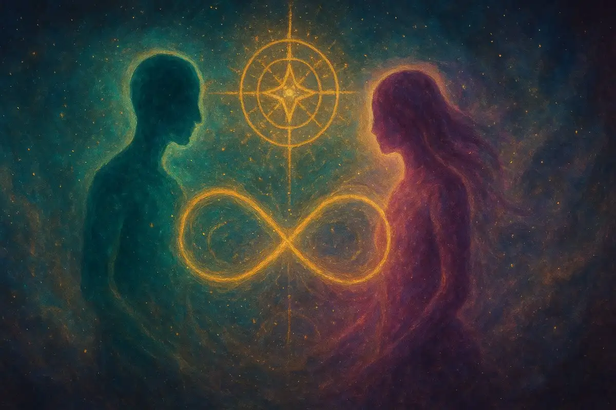 Soulmates at the Horizon: A Tarot of Becoming