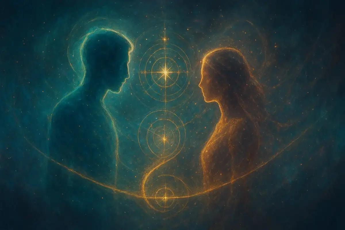 Quando Duas Almas se Reconhecem no Tempo