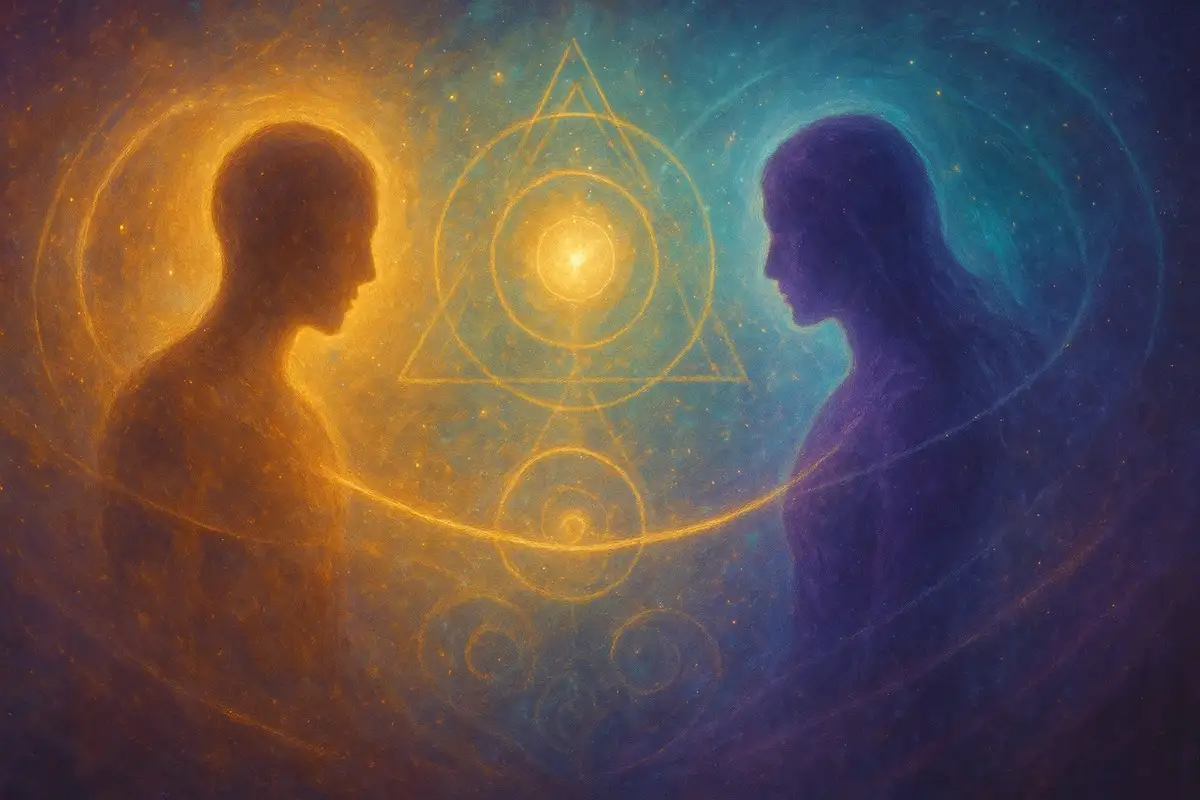 חוט הנשמה הסמוי: מסר הקלפים על קשר הגורל