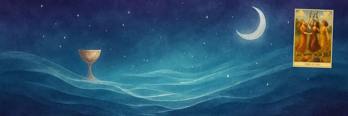 Three of Cups - Tarot Card Meaning