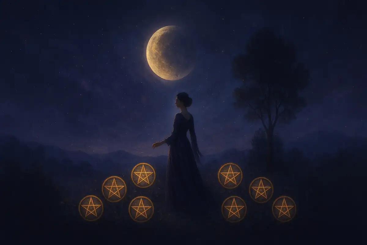 Tarot semanal zodiacal: Nueve de Oros en acción