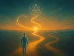 El susurro dorado de tu destino en movimiento