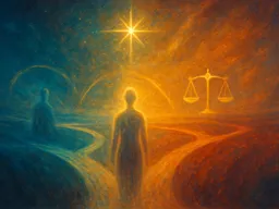 Edges of Choice: Tarot Light in Clouded Moments