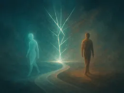 Sombras del corazón que se rompe y renace