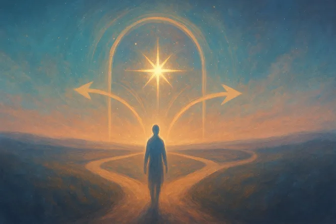 Chamado Silencioso do Destino em Sua Estrada Interior