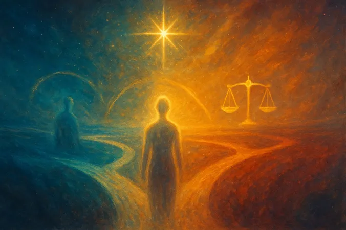Edges of Choice: Tarot Light in Clouded Moments