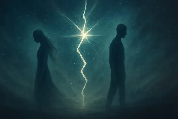 Quando o Coração Racha e o Cosmos Te Segura