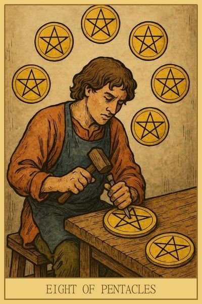 Eight of Pentacles