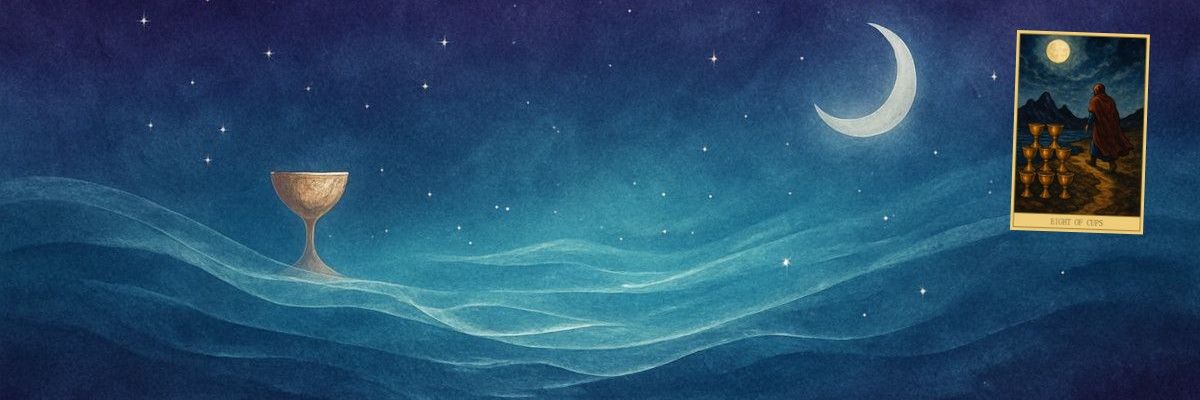 Eight of Cups - Tarot Card Meaning