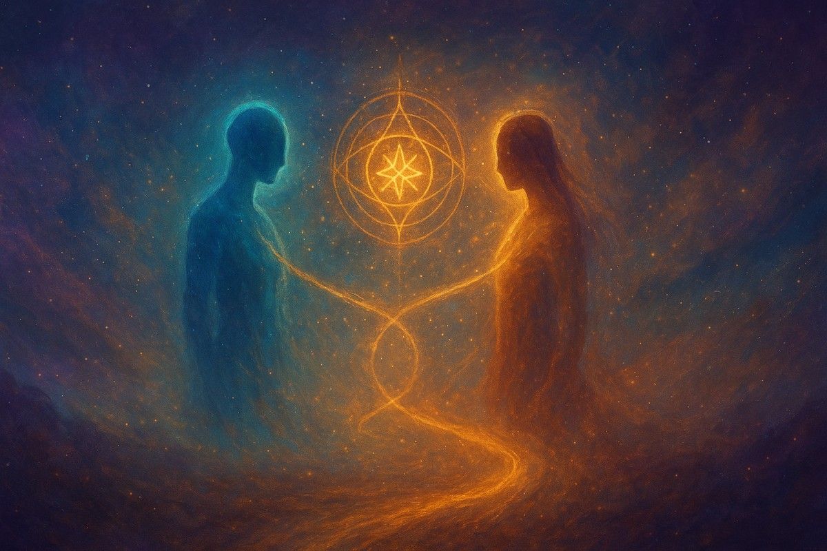 מגנט נשמתי בין עולמות: מסע עומק בחיבור עוצמתי