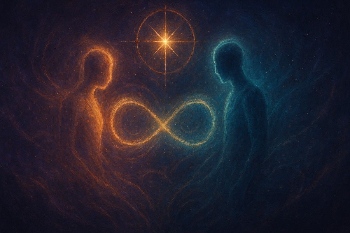 כשהנשמות מזהות זו את זו אך הפתח עוד סגור