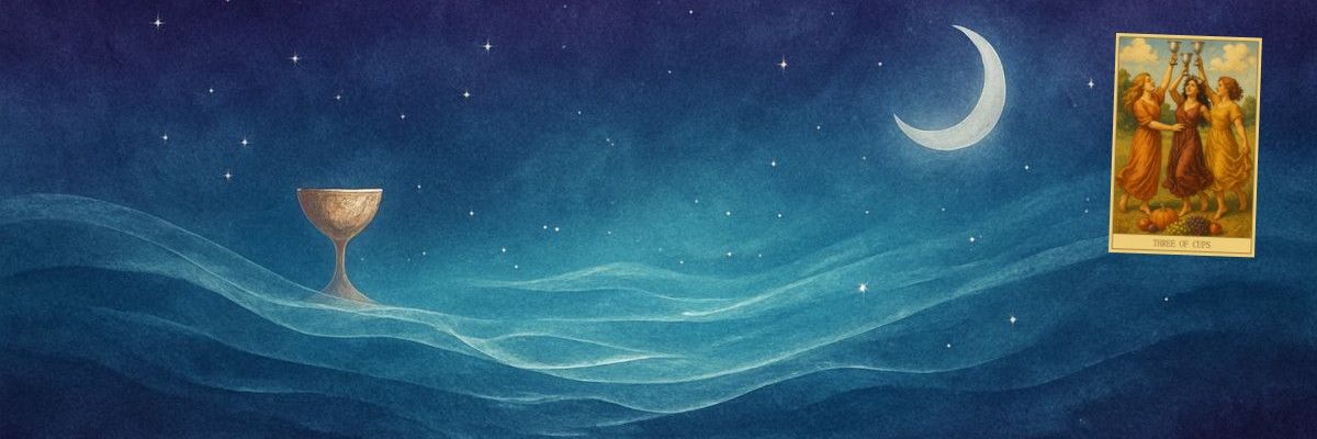 Three of Cups - Tarot Card Meaning
