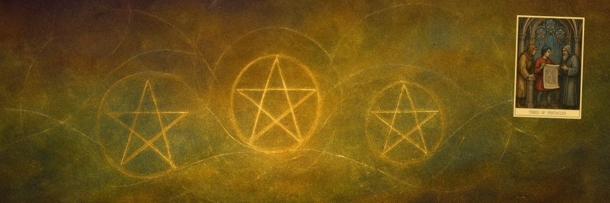 Three of Pentacles - Tarot Card Meaning