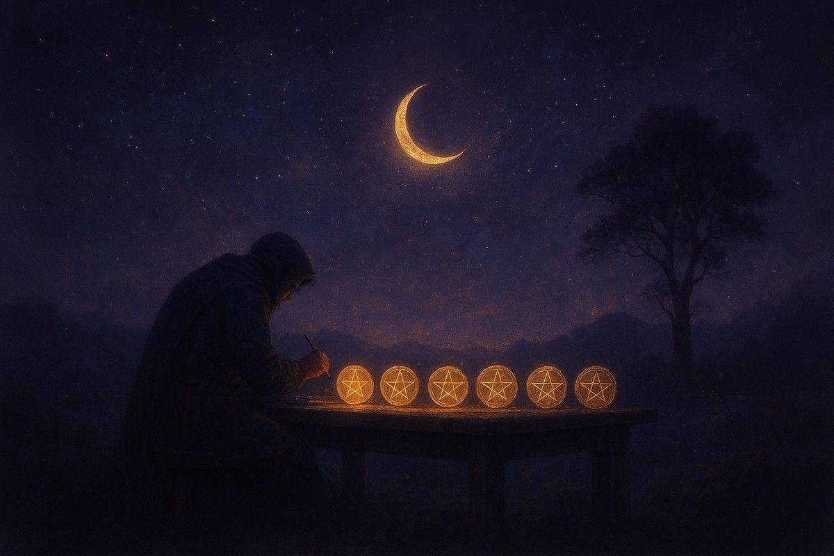 Weekly Tarot Zodiac Guide: Eight of Pentacles Focus