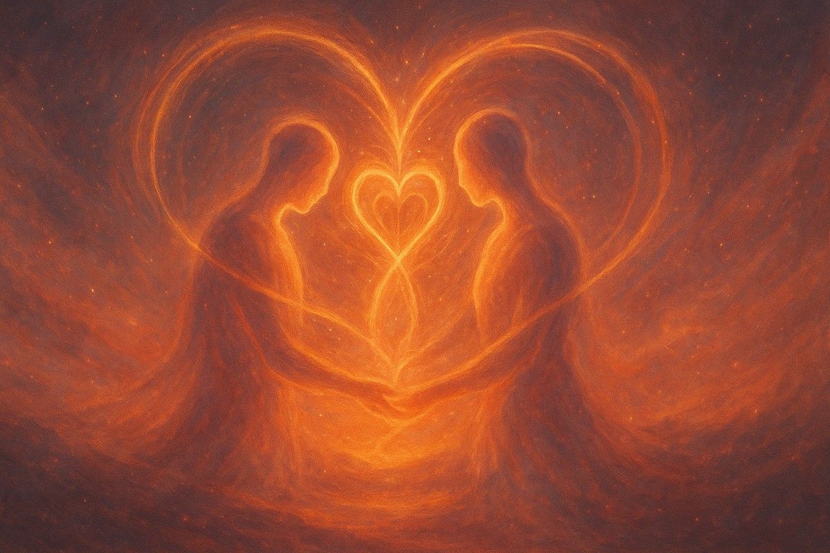 Whispers Between Hearts on the Edge of Becoming